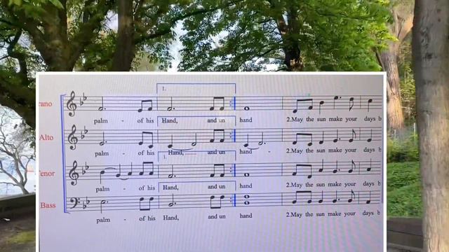 An Irish Blessing, Tenor Vocals, Alto Background, with Instrument Soprano, Bass смотреть онлайн
