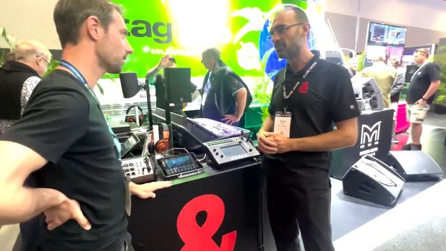 Allen & Heath CQ Series @ Integrate 2023! | Turra Music
