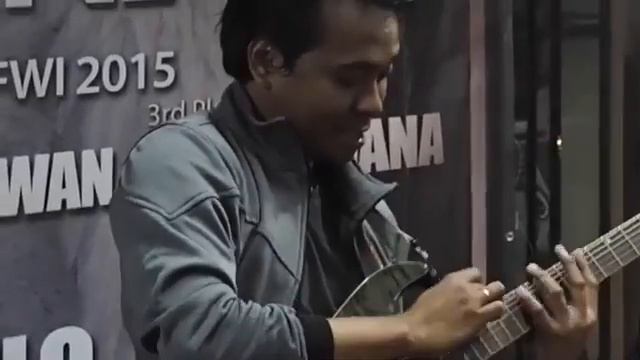 Aryz Bulo (Jamming Ceremonial Ibanez Flying Fingers Indonesia 2015) смотреть онлайн
