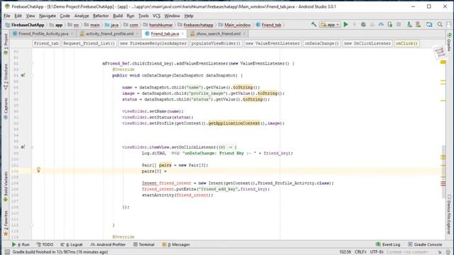 Shared Animation Fragment to Activity #39 Android Firebase Chat App in Hindi/Urdu смотреть онлайн