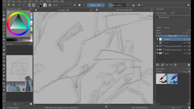 Dragon's Dawn Armor (Anthem Fan-Art) Drawing Process смотреть онлайн