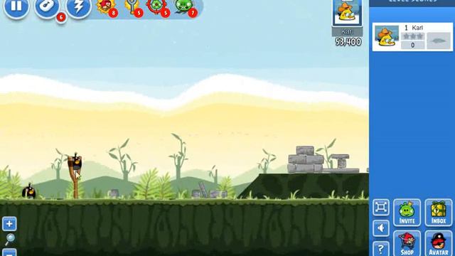 Angry Birds - Poached Eggs Level 26, 3stars смотреть онлайн