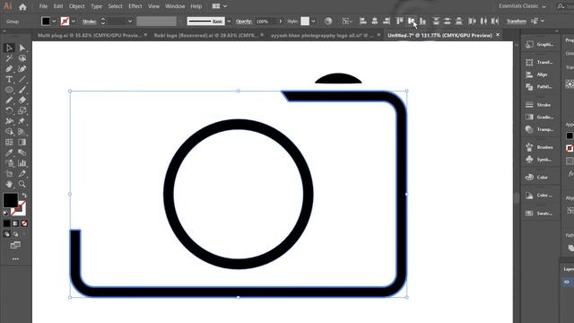 Photography logo design adobe illustrator cc смотреть онлайн