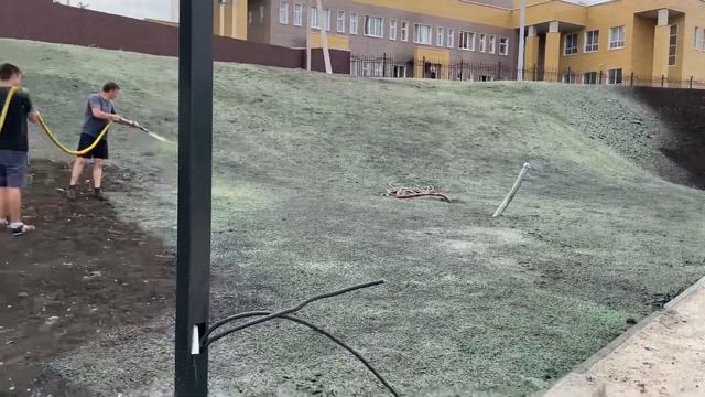 Гидропосев набережной