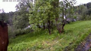Коп металла экскаватором и отдых на природе
