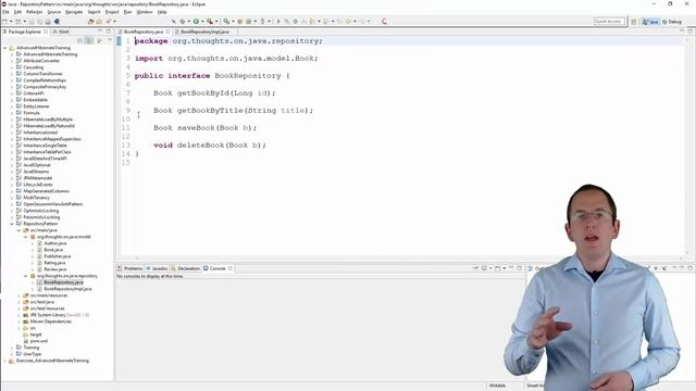 Implementing the Repository pattern with JPA and Hibernate смотреть онлайн