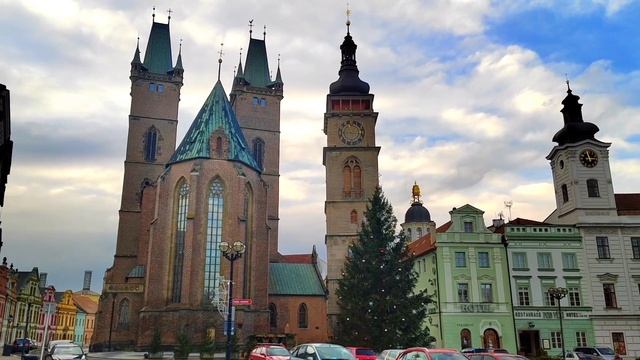 Экскурсия по Градец Кралове Чехия) město Hradec Králové смотреть онлайн