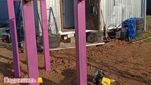 Спортивная площадка своими руками быстро и качественно, благоустройство участка, строительство. смотреть онлайн