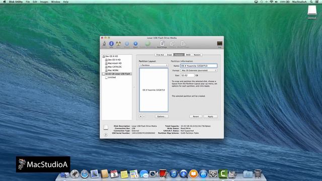 Install and Run Mac OS X Yosemite From A USB Flash Drive смотреть онлайн