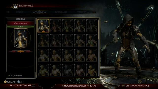 Mortal Kombat 11 | D' Vorah | Todos los Trajes, Intros y Poses | смотреть онлайн