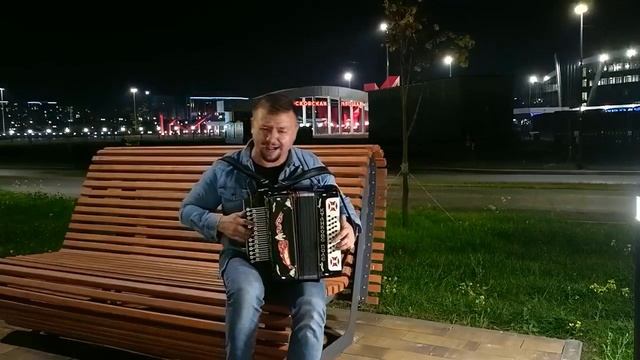 "Не дарите розы нелюбимым", душевная песня под гармонь. Поёт автор Александр Никитин. смотреть онлайн