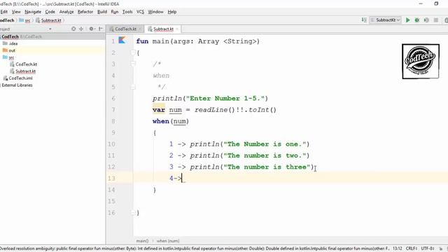 13 Kotlin When Statement in Kotlin ( Urdu/Hindi) смотреть онлайн