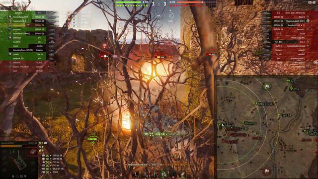 (WOT)SMV CC-56 2 kills, 3893 damage смотреть онлайн