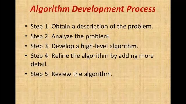 3.Algorithms Development Process in problem solving python programming смотреть онлайн