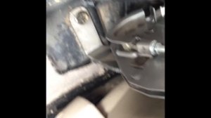 "Большой" ремонт стояночного тормоза KIA Sorento.