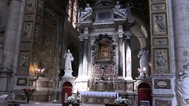 Италия: Рим, Basilica di Santa Maria del Popolo смотреть онлайн