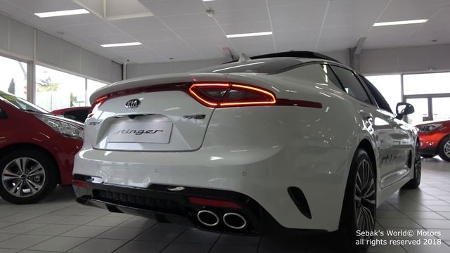 KIA stinger 2.2 CRDI GT LINE premium 200ch [UHD 4K] смотреть онлайн