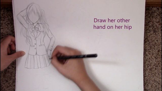 How to Draw 2 Winter School Uniforms - Slow смотреть онлайн