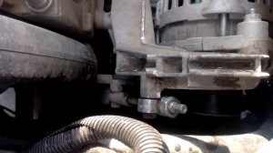 Свист ремня генератора датсун он до