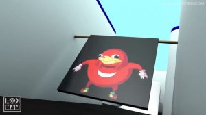 Uganda Knuckles vs Pacman Sonic and Super Mario