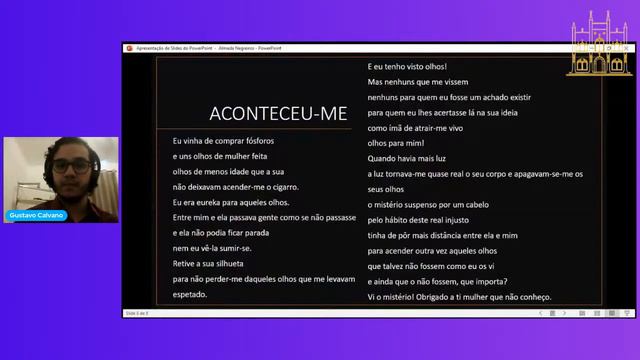 16 de novembro: Diálogos de Poesia em Língua Portuguesa смотреть онлайн