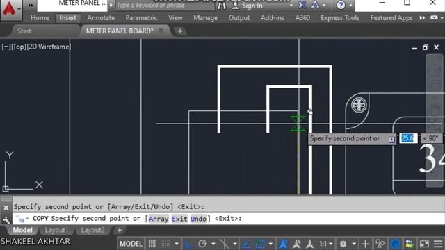 How to Draw Panel Electrical Wiring From Scratch in AUTOCAD for beginner to Expert Exercise #2 PART смотреть онлайн