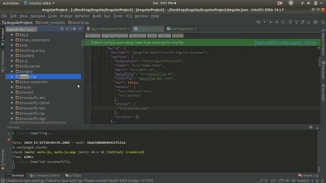 Angular 8 : How to use Bootstrap in Angular Project #4 Step by Step смотреть онлайн
