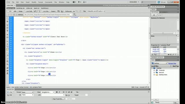 Screen-O-Matic Bootstrap Tutorial смотреть онлайн