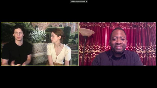 Charlotte Hope And Ruairi O'Connor Talks The Spanish Princess Season 2 (BlackFilmandTV.com)