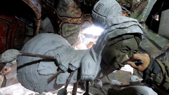 скульптура паука в пещере. мастер класс смотреть онлайн