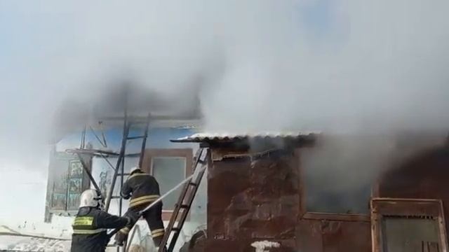 Пожар в котельной в селе Поярково смотреть онлайн