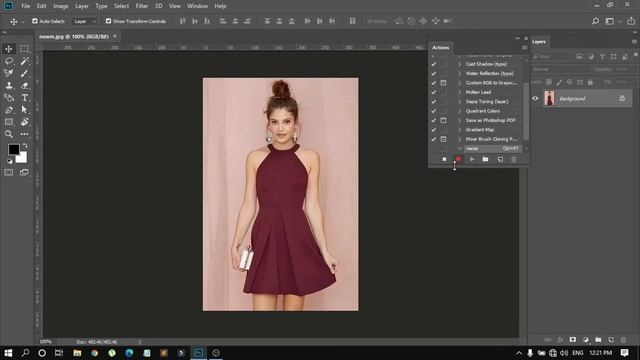 How to create and use photoshop actions | sinhala смотреть онлайн
