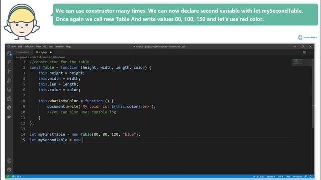 What is a constructor in JavaScript? смотреть онлайн