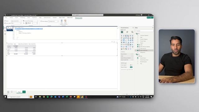 Monthly Sales Growth Power BI Dashboard | Data Analyst Project | Power BI Tutorial for Beginners смотреть онлайн