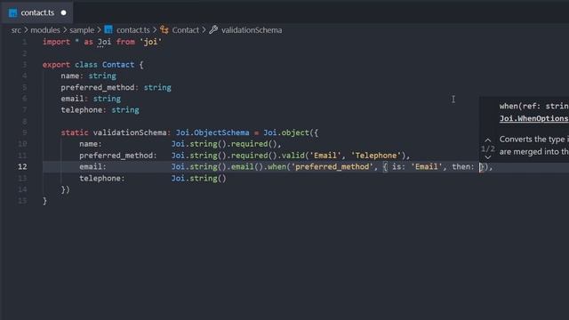 Conditional Validation with Joi and NodeJS | JavaScript Quick Tip смотреть онлайн