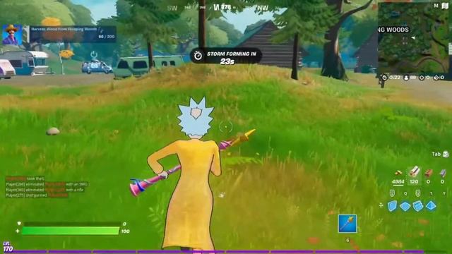 Harvest Wood from Weeping Woods Challenge - Location Guide - Chapter 2 Season 7 смотреть онлайн