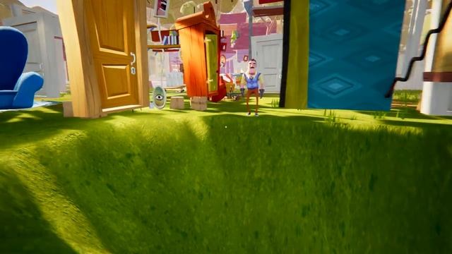 Hello Neighbor Первый акт Дом соседа без стен смотреть онлайн