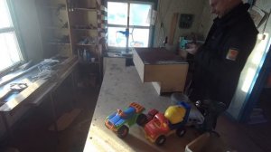 Гараж мечты на два этажа