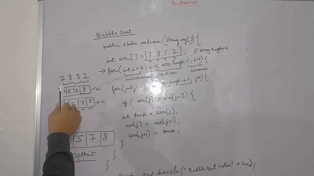 Bubble sort in java | Bubble sort algorithm in Java programming | Java for beginners смотреть онлайн