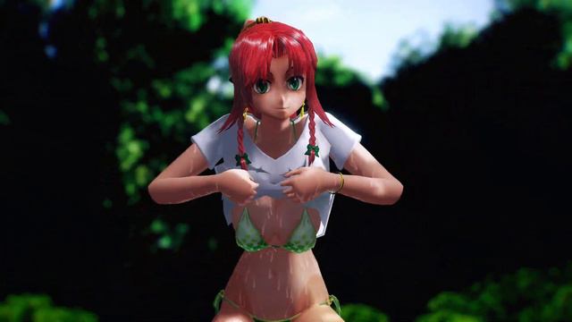 【MMD】🍈パチュリーとめーりんが湖畔で今日もハレバレ🍑【4K】 смотреть онлайн