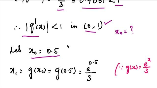 Fixed point iteration method| Solve, e^x – 3x = 0 by the method of fixed point iteration | Tamil смотреть онлайн