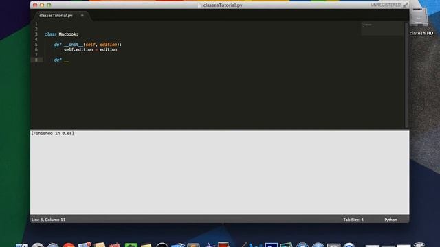 Python Tutorial: Basics of Classes смотреть онлайн