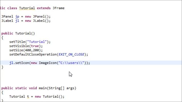 Java Tutorial 36 (GUI) - Adding an Image by using JLabel смотреть онлайн