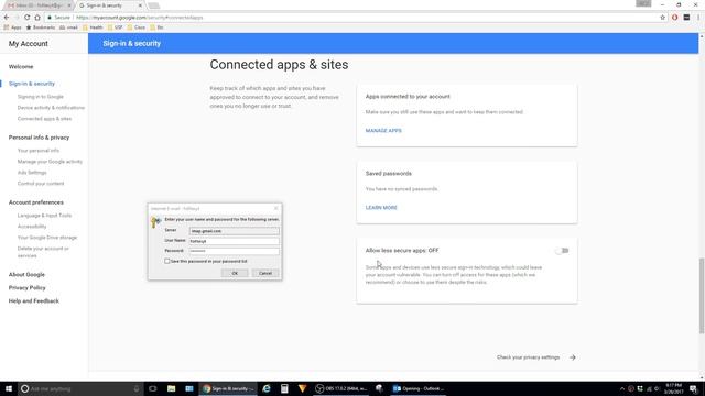 [FIXED] Error Setting Up Gmail in Outlook- Enter your username and password for the following serve смотреть онлайн