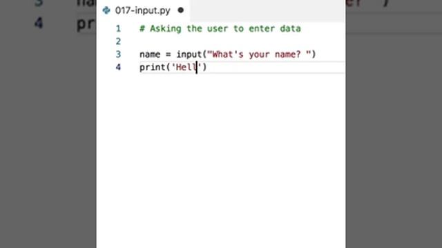 Using the "input" built-in function to read from the user input (STDIN). смотреть онлайн