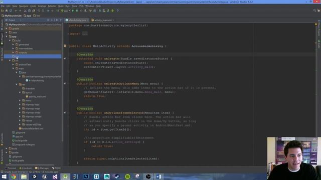 Episode 1: Android RecyclerView Tutorial смотреть онлайн