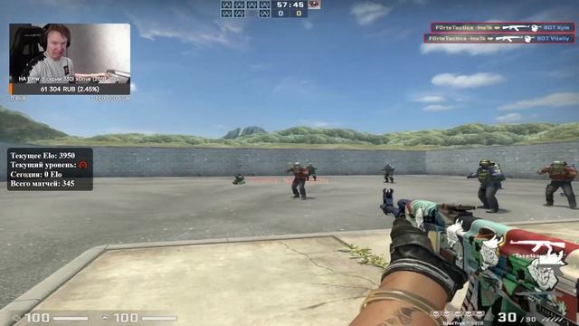 СТРИМ CS:GO | 4К УЗНИК ВОЗВРАЩАЕТ ФОРМУ НА ФЕЙСИТЕ | РОЗЫГРЫШ СКИНОВ КС ГО смотреть онлайн