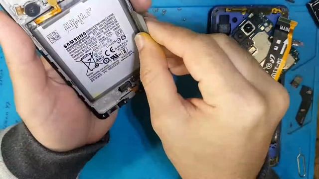 How to change Samsung A31 Battery | Samsung A315 Battery change смотреть онлайн