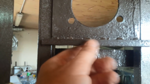 механизм натяжения ленточной пилы