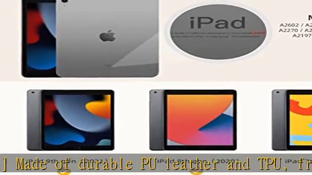 Akkerds Case Compatible with iPad 10.2 Inch 2021/2020 iPad 9th/8th Generation & 2019 iPad 7th Gener смотреть онлайн